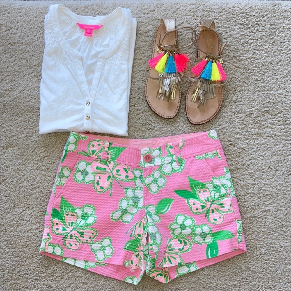 Lilly Pulitzer Callahan Short in Pretty Pink Tootie